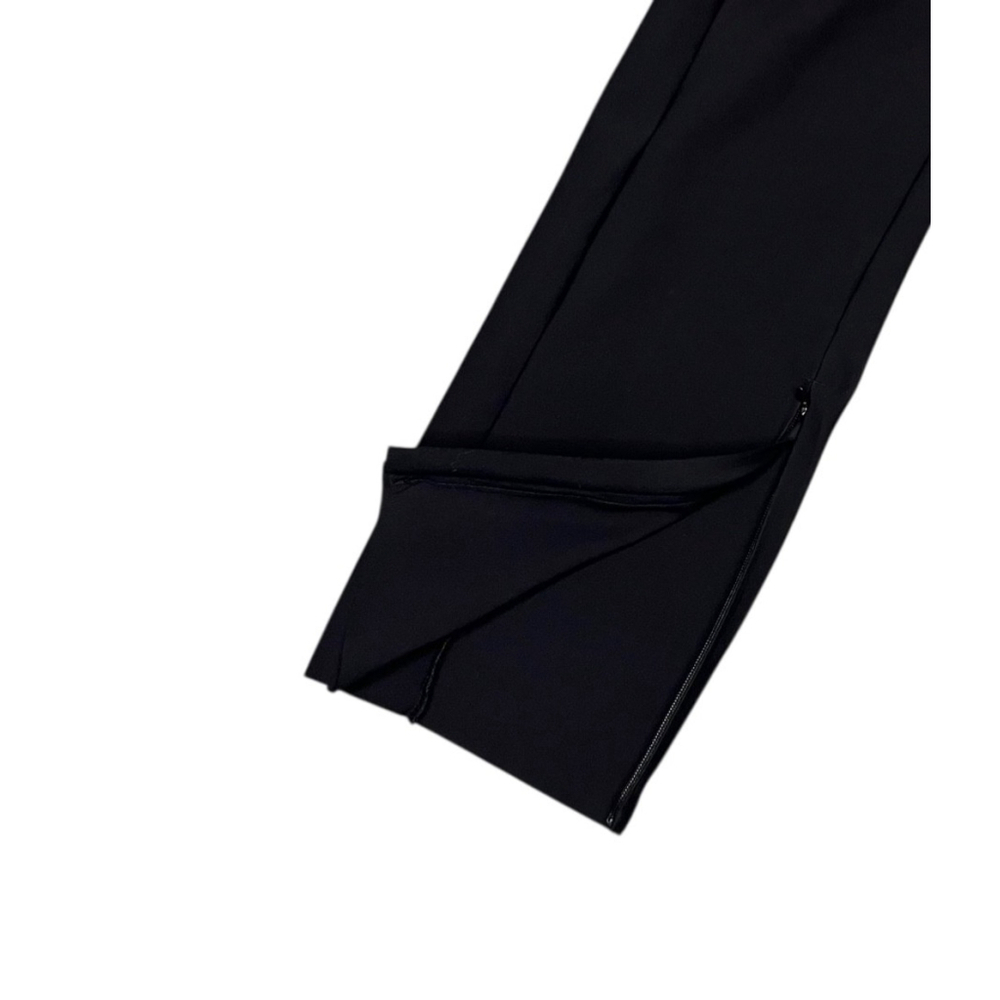 Athleta Stellar Trouser Black Flat Front Stretch Ankle Pants Size 4 - Picture 8 of 10